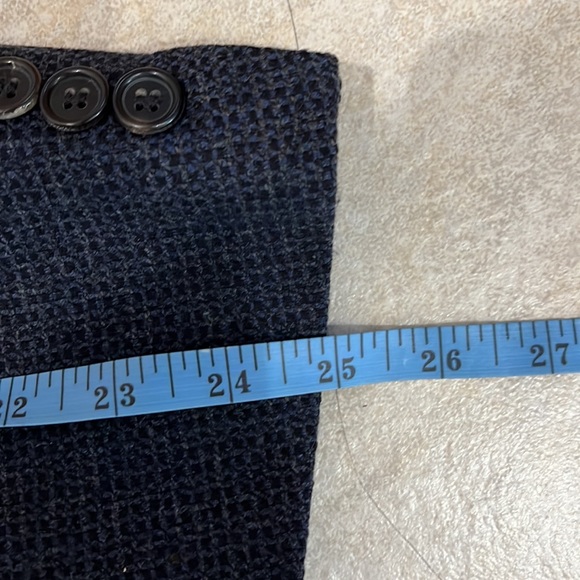 Vintage Hugo Boss Blazer/Sport Coat Wool Blue/Gray Pattern US 44 EUC - Picture 12 of 16